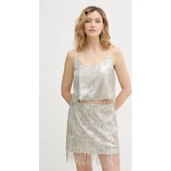 Dámská halenka Halenka Haveone RGE.P060 stříbrná SLV, vel. S