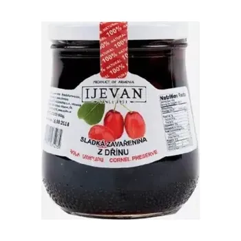 konzervovaná ryba Sladká zavařenina z dřínu 600 g