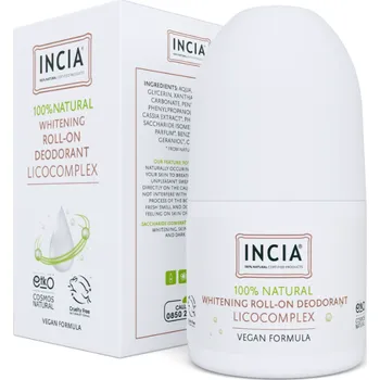 Přírodní roll-on deodorant bělící 50ml Incia