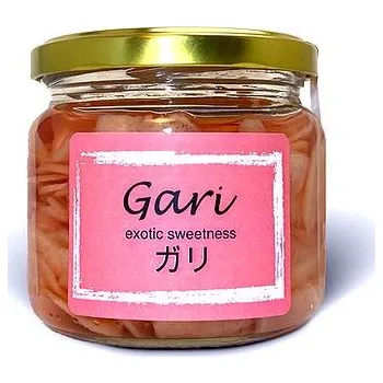 konzervovaná zelenina KimchiLove Gari nakládaný růžový zázvor 300 g