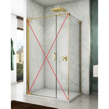 Ronal (Sanswiss) Ronal, CADURA Gold Line boční stěna pro dveře v 90° na straně pevné stěny CAT5 Šířka: 70 cm + doprava zdarma + při platbě převodem sleva