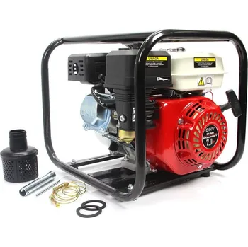 Čerpadlo Vodní čerpadlo 2", benzínové, 6,5 HP (4,85 kW), na čistou i kalnou vodu, až 600 l/min
