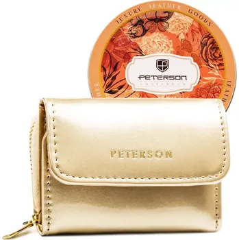 Peněženka Dámská kožená peněženka zlatá - Peterson Neiry zlatá