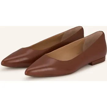 Dámská obuv Lauren Ralph Lauren Dámské Baleríny Londyn, hnědá, 37,5