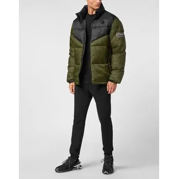 Pánská větrovka Plein Sport Vatovaná bunda 14139 Černá Regular Fit S