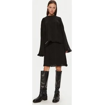 Dámská sukně Karen by Simonsen Trapézová sukně Rollana 10105197 Černá Loose Fit M