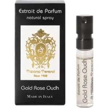 Unisex parfém Tiziana Terenzi Gold Rose Oudh Parfemovaná voda 1.5ml, unisex