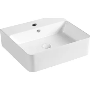 Bruckner NEASA keramické umyvadlo 52x42cm, bílá - 201.116.4