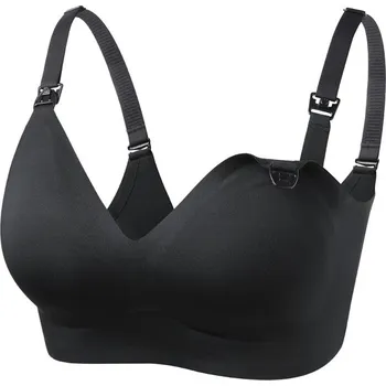 Těhotenská móda Momcozy YN21 Maternity Bra Black M
