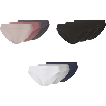 Kalhotky esmara® Dámské bezešvé kalhotky, 3 kusy