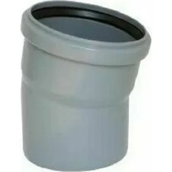 Kanalizační potrubí PEŠTAN Koleno HTB DN 110 úhel 15 °
