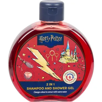 Šampon Šampon a sprchový gel, červený s bleskem, Harry Potter
