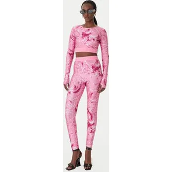 Versace Jeans Couture Halenka 80HAH218 JS532 Růžová Slim Fit 40