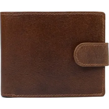 Peněženka Hnědá pánská peněženka Valmio Pelle Classic V3