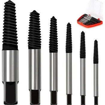 Sada nářadí Sada 6dílných vytahovačů šroubů, profesionální sada vytahovačů pro leváky [M3-M25] - Nástroj na