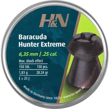Diabolka H&N Baracuda Hunter Extreme 6,35 mm 150 ks