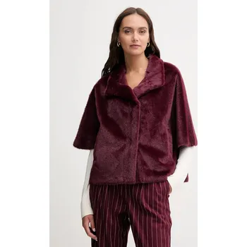 Dámský kabát Kabát Joseph Ribkoff 253924 burgundské 83X, vel. XL/XXL