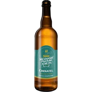 Pivo KOJETÍN 10 - CHOVATEL světlé výčepní pivo 0,75 Sklo 4 %
