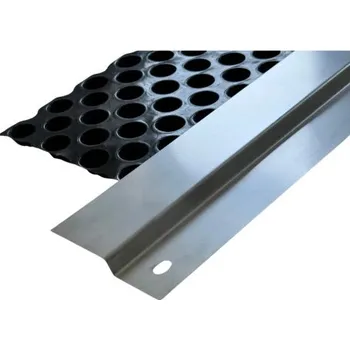 Podlahová lišta Covernit Ukončovací lišta NEREZ lišta N nerez 200 cm