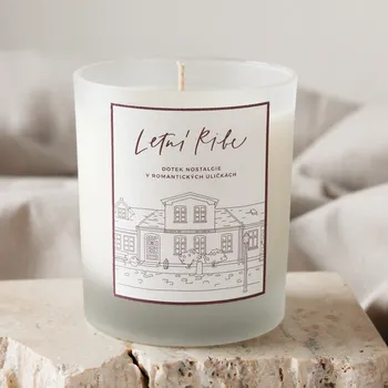 Svíčka Bella Rose Ručně litá sójová svíčka Letní Ribe 220 g