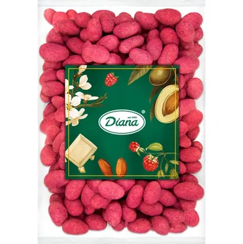 Diana Company Mandle v polevě z malin a bílé čokolády 500g