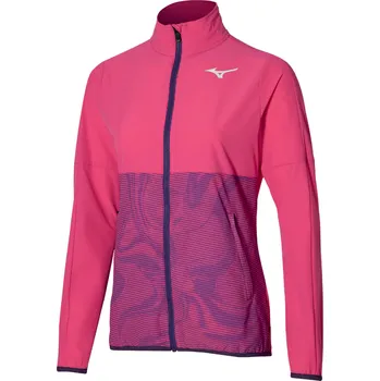 Běžecké oblečení Běžecká bunda Mizuno Charge Printed Jacket 62GEB20266 Velikost textilu: M