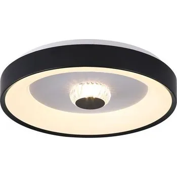 Searchlight 89735-38BK - LED Stm strop sv POLKA 24W/230V + 6W pr. 38,5 cm černá