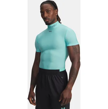 Pánská móda Pánské tričko Under Armour UA x Mansory HG Comp Mock 6009091-425 Modrá XXL