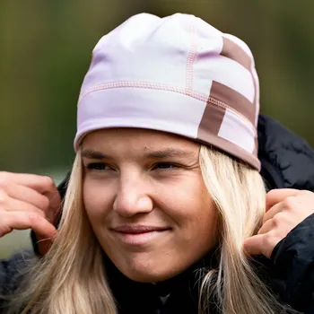 Čepice Sportovní čepice Bosa Active B rose s otvorem na culík, cop obvod hlavy 50-53 cm