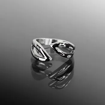 Prsten Ocelový prsten zabalený v dárkové krabičce č. 1221 - 52