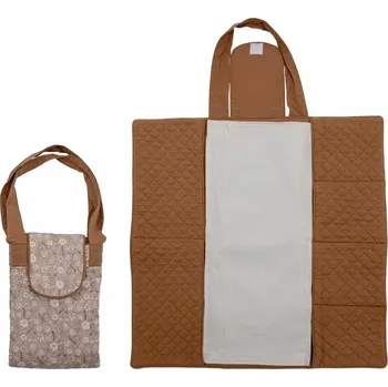 Dětská deka Bloomingville Thanne Changing Mat, Brown, Cotton