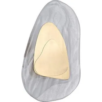 Nástěnné svítidlo Searchlight 32983PB - LED Nástěnné svítidlo DESTINY LED/8W/230V bílá