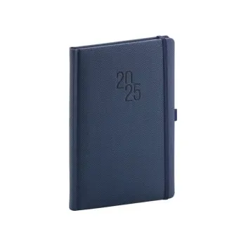Kalendář Týdenní diář Diamante 2025, modrý