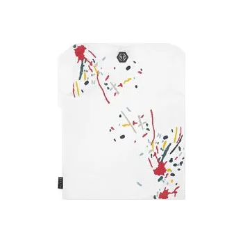 Pánská móda PHILIPP PLEIN T-Shirt 19829 Bílá Regular Fit 16