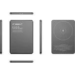 Kovová Ultra-Tenká MagSafe 10000mAh Powerbanka - Šedá