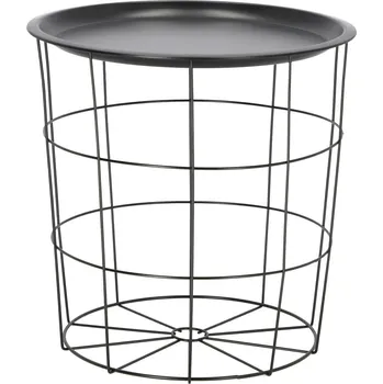 Konferenční stolek Intesi Stůl/koš Cocotte černý