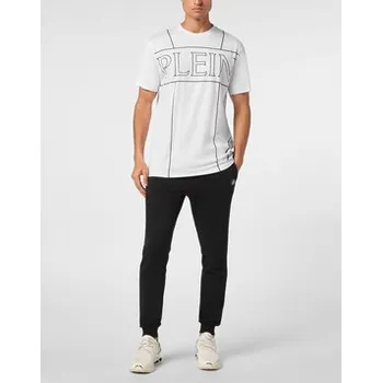 Pánské tričko Plein Sport T-Shirt 19549 Bílá Regular Fit S