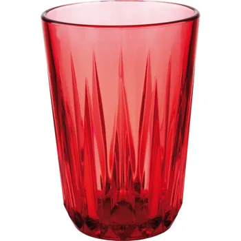 Sklenice APS Nerozbitná odlivka CRYSTAL 0,15 l, červená