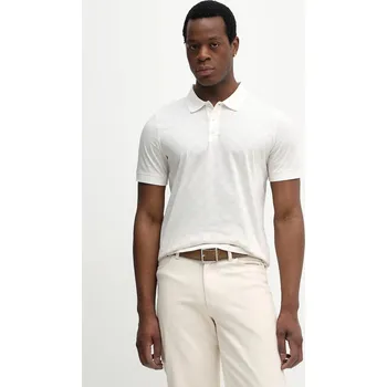 Pánské tričko Bavlněné polo tričko Joop! 30100496 béžová 01X, vel. XL