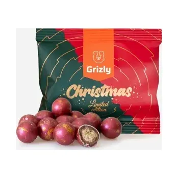 GRIZLY Třpytivé vánoční kuličky 100 g