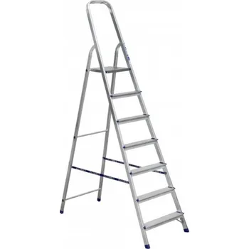 Schůdek Alumet Alumet, AM707 EUK schůdky 6 + 1, prac. výška 1,45 m, max. 150 kg