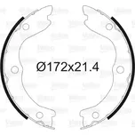 VALEO Sada brzdových čelistí parkovací brzdy VA 564177