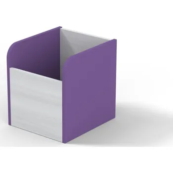 Dětsný nábytek BRADOP Box na hračky CASPER C120 Barevné provedení: CEF - creme fialová