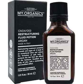 Stylingový přípravek My.Organics The Organic Restructuring Fluid Potion Argan 30 ml