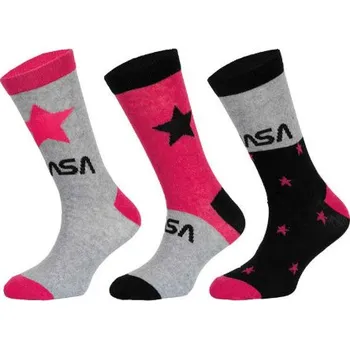 3PACK dětské ponožky NASA vícebarevné (39270/red) 27/30 Možnost vrácení zboží ZDARMA do 120 dnů!
