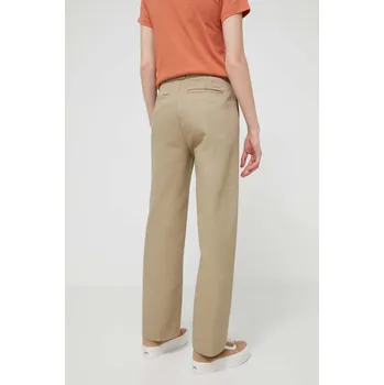 Kalhoty Dickies ELIZAVILLE REC DK0A4XKB béžová 01B, vel. 28
