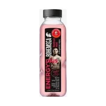 Proteinový nápoj Energy plus energetický nápoj Redfruit mint 390 ml