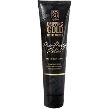 Tělový peeling DRIPPING GOLD Pre-Party polish tělový peeling 150 ml