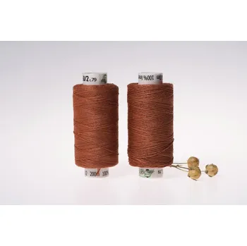 Nit Lněná nit střední, 33 x 2, 200m, rezavá, sartor.cz