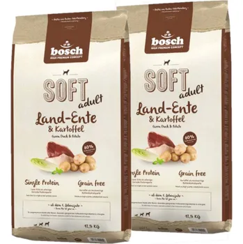 Krmivo pro psa Bosch Soft Adult Kachna & brambory 2x12,5kg